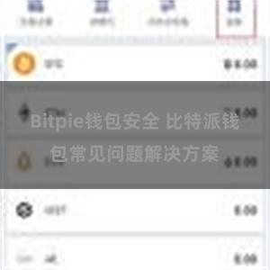 Bitpie钱包安全 比特派钱包常见问题解决方案