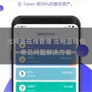 比特派在线管理 比特派钱包常见问题解决方案