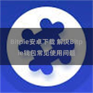 Bitpie安卓下载 解决Bitpie钱包常见使用问题